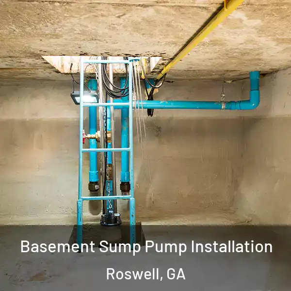  Basement Sump Pump Installation Roswell, GA