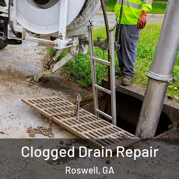  Clogged Drain Repair Roswell, GA