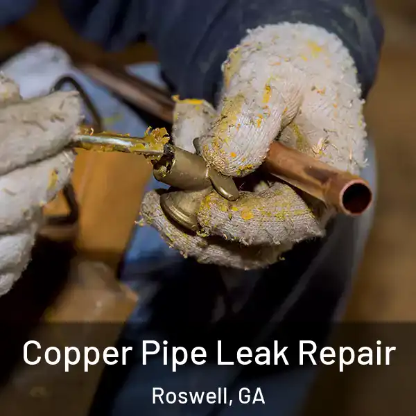  Copper Pipe Leak Repair Roswell, GA