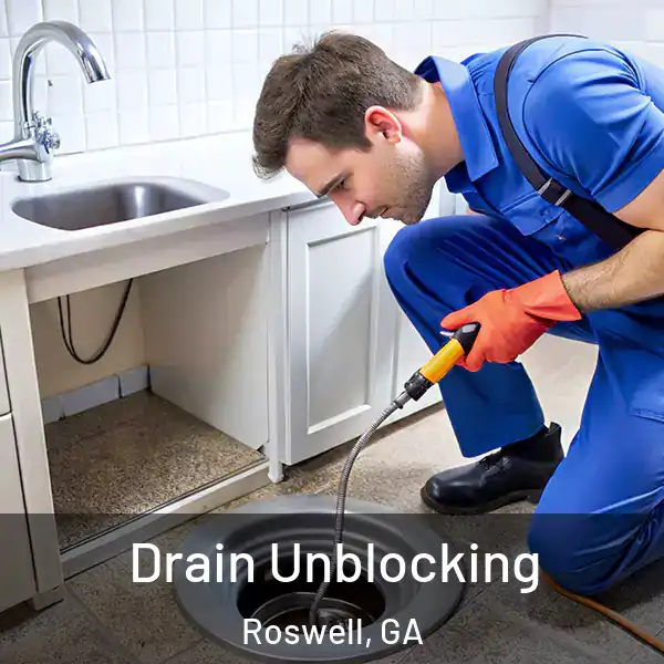  Drain Unblocking Roswell, GA