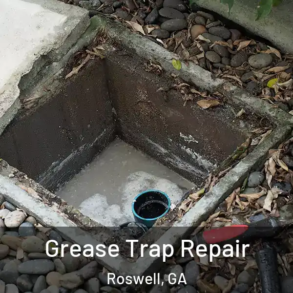  Grease Trap Repair Roswell, GA