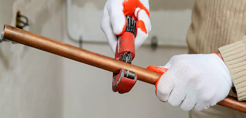Temporary Copper Pipe Repair Roswell, GA