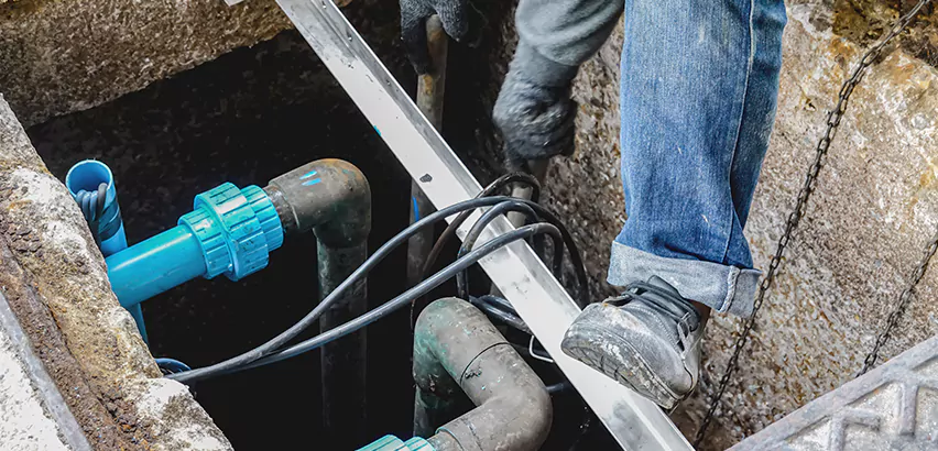 Zoeller Sewage Ejector Pump System in Roswell