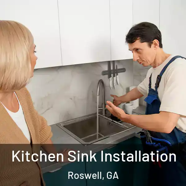  Kitchen Sink Installation Roswell, GA