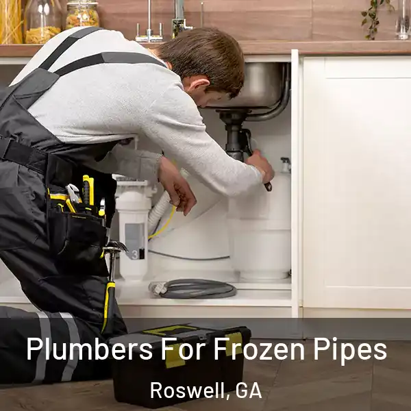  Plumbers For Frozen Pipes Roswell, GA