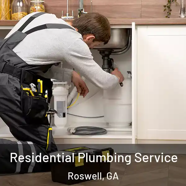  Residential Plumbing Service Roswell, GA