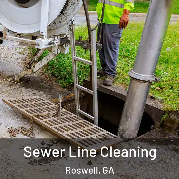  Sewer Line Cleaning Roswell, GA