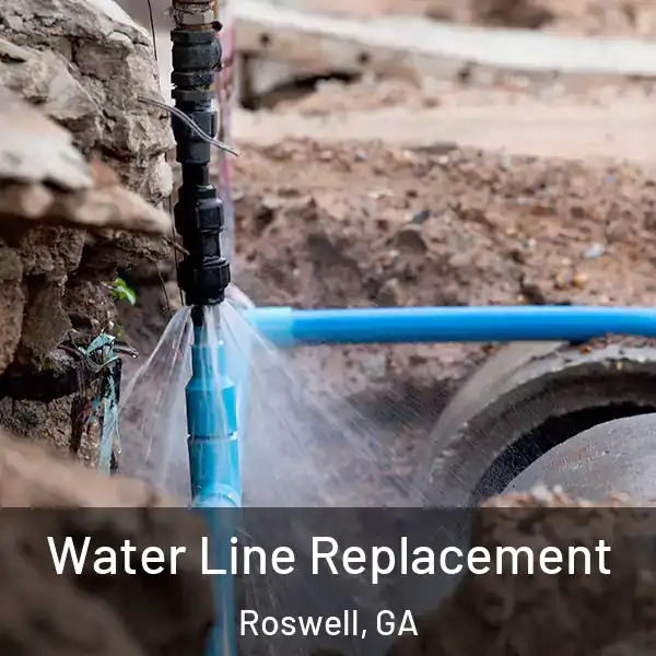  Water Line Replacement Roswell, GA